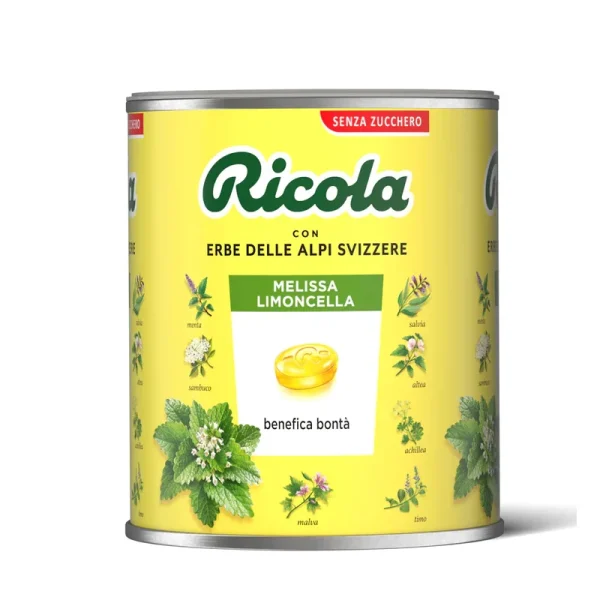 CARAMELLE MELISSA LIMONCELLA SENZA ZUCCHERO – RICOLA 1KG