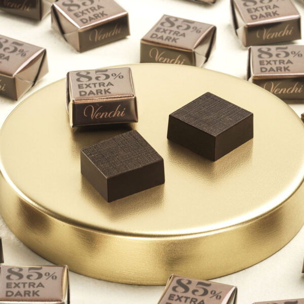 Cioccolatini Puro Fondente Cubotto Fondente 85% 100g