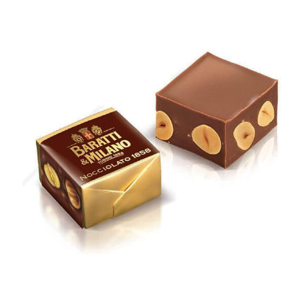 Cioccolatini Pralina Nocciolato 1858 al Latte- Baratti & Milano  500 gr