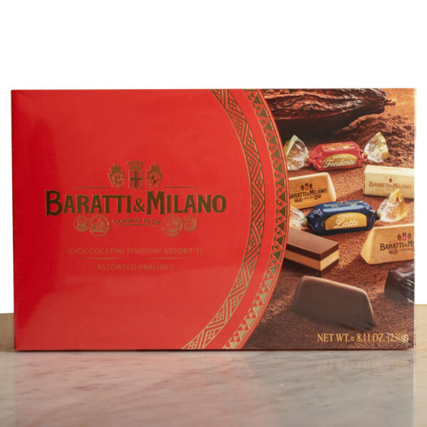 Confezione Idea Regalo 230g Cioccolatini Finissimi Assortiti Baratti&Milano