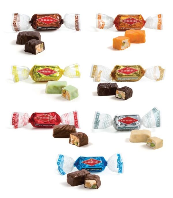 Confezione Idea Regalo in Latta Condorelli Torroncini Morbidi Ricoperti 800g - immagine 3
