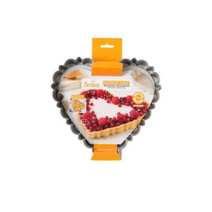 Stampo cuore con fondo mobile- DECORA