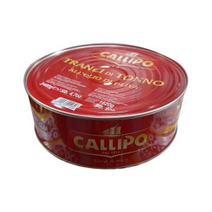 CALLIPO TRANCI DI TONNO ALL'OLIO D'OLIVA 2400G
