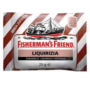 Fisherman's Liquirizia Caramelle Senza Zuccheri 24x25g