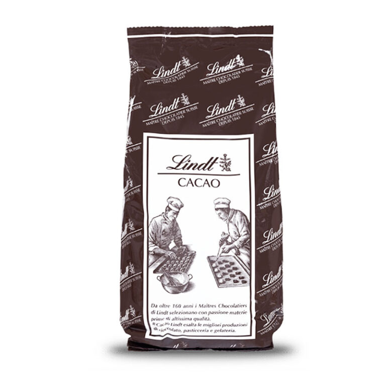 CACAO LINDT 500 GR. ( sacchetto cellophane  lindt)