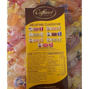 CARAMELLE GELATINE CLASSICHE CAFFAREL 1 KG- SENZA GLUTINE