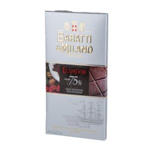 Tavoletta Ecuador 75g- BARATTI E MILANO