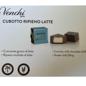 CUBOTTO RIPIENO LATTE 1 KG - VENCHI
