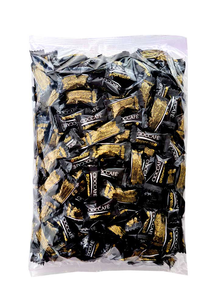 ESPRESSO CHICCHI DI CAFFE’ RICOPERTI DI CIOCCOLATO FONDENTE 500GR- CIOCCAFE’
