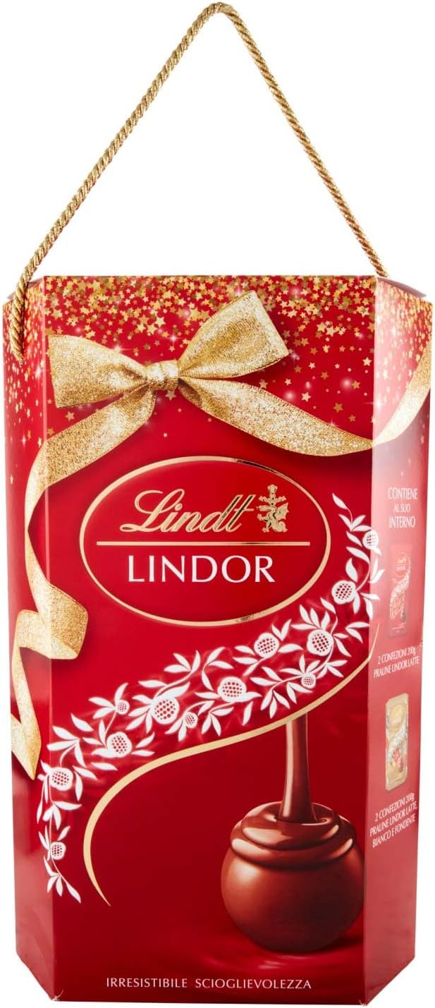 LINDOR XXL 800 GR LATTE BIANCO E FONDENTE